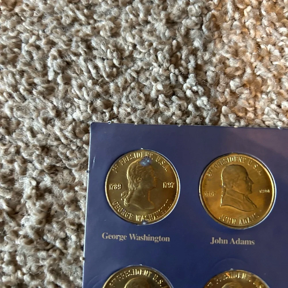 United States Bicentennial Coinage Set - Navy Blue Folder - Picture 3 of 3